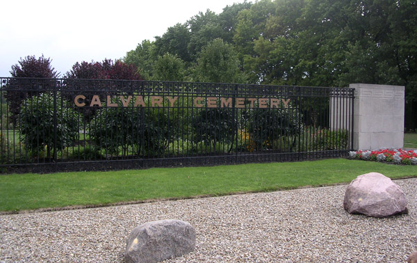 Calvary Cemetery Entrance