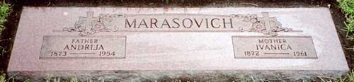 Andrija & Ivanica Grave Marker