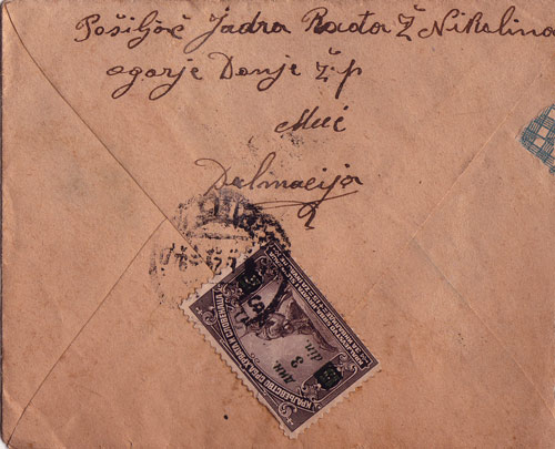Josip Rađa Ogorje Donje Letter of 28 June 1924
