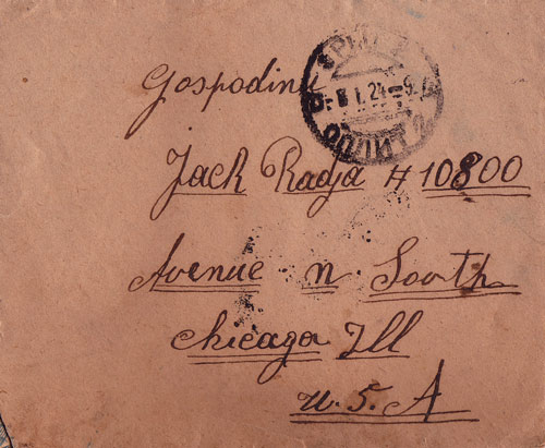 Josip Rađa Ogorje Donje Letter of 28 June 1924