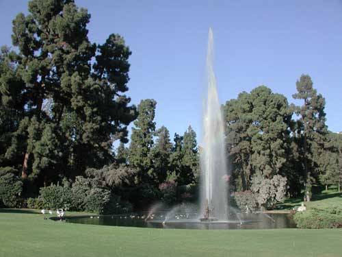 Forest Lawn Memorial Park Fountain