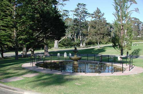 Santa Barbara Cemetery Fountain