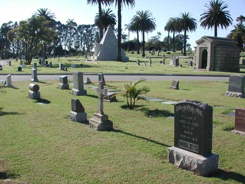 Santa Barbara Cemetery Near Miles Gravesite