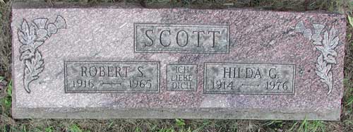 Robert and Hilda Scott Gravesite