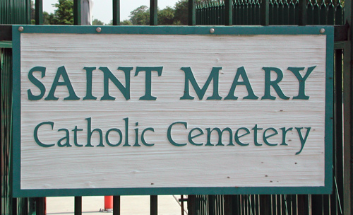 St Mary's Cemetery Entry